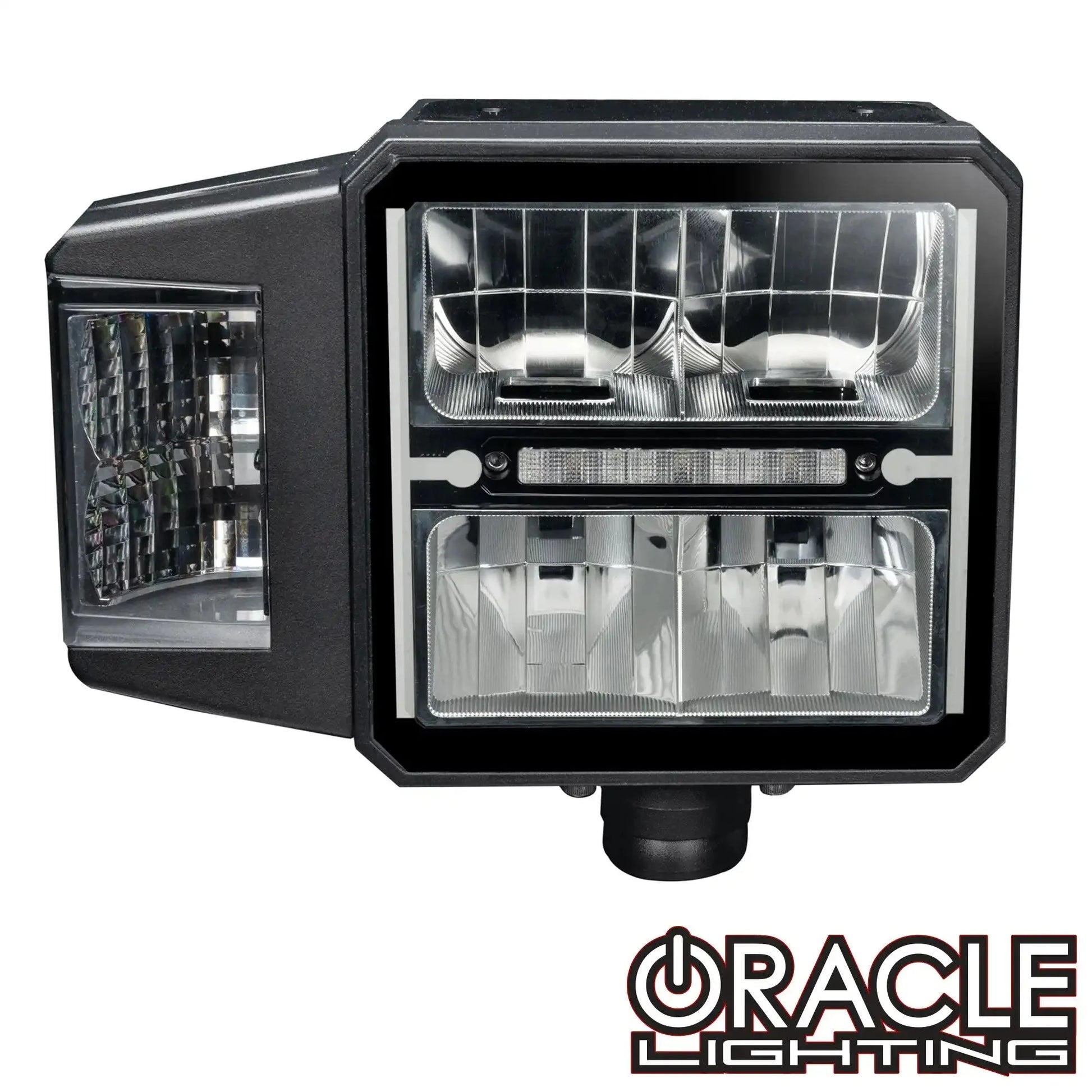 LED Plow Headlight with Heated Lens | Multifunction DOT Compliant by ORACLE Lighting