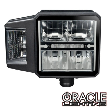 LED Plow Headlight with Heated Lens | Multifunction DOT Compliant by ORACLE Lighting