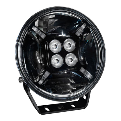 ORACLE Lighting EXO 7" Multifunction 60W Round LED Spotlight – Post Mount by ORACLE Lighting