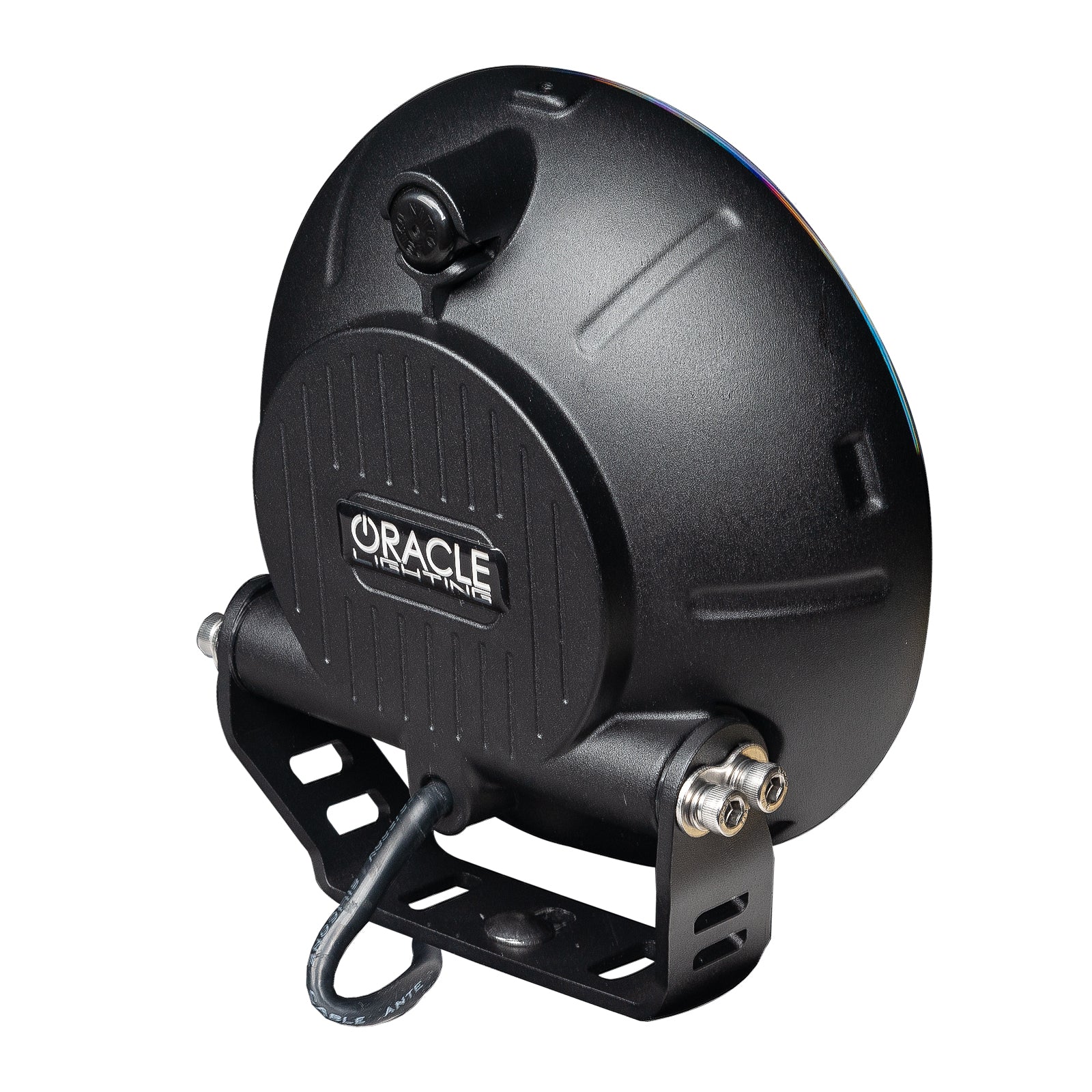 ORACLE Lighting EXO 7" Multifunction 60W Round LED Spotlight – Post Mount by ORACLE Lighting