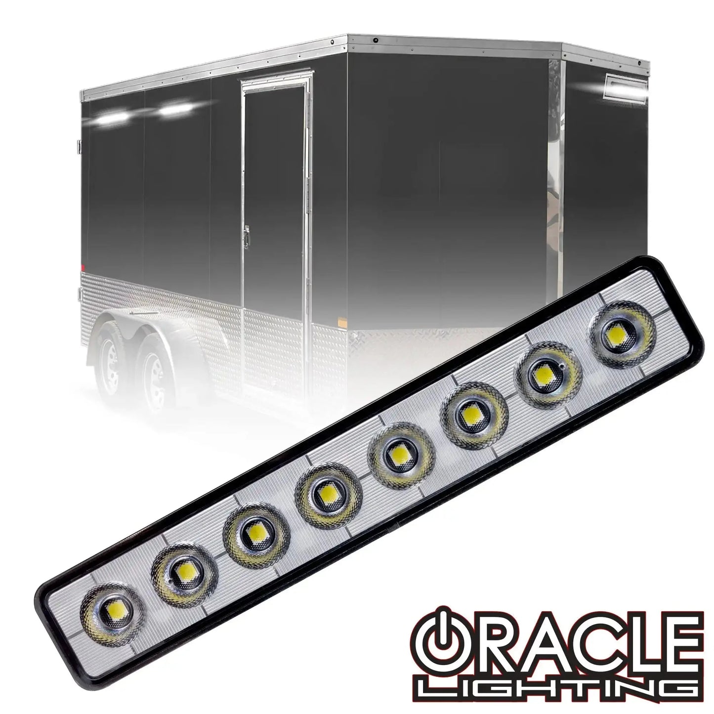ORACLE Lighting 9.5" 48W Angled LED Scene Light Flush Mount Bar by ORACLE Lighting
