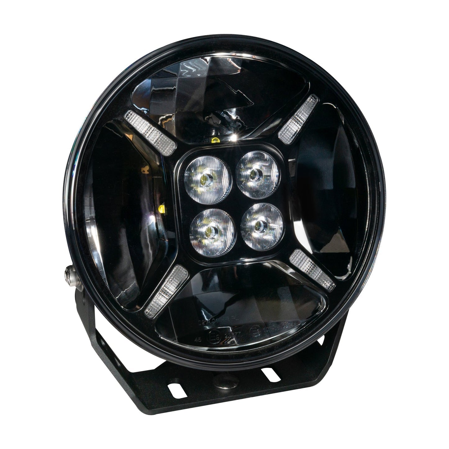 ORACLE Lighting EXO 9" Multifunction 120W LED Spotlight – Round Post Mount by ORACLE Lighting