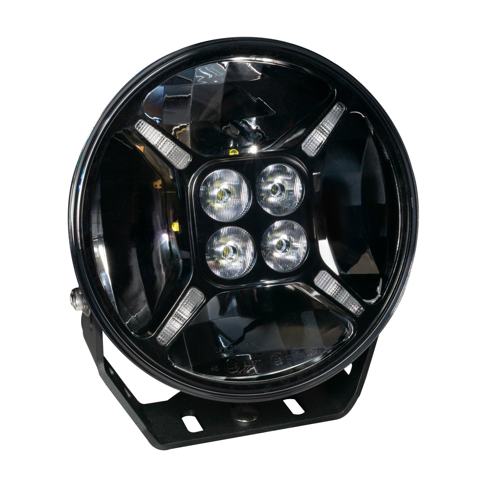 ORACLE Lighting EXO 9" Multifunction 120W LED Spotlight – Round Post Mount by ORACLE Lighting