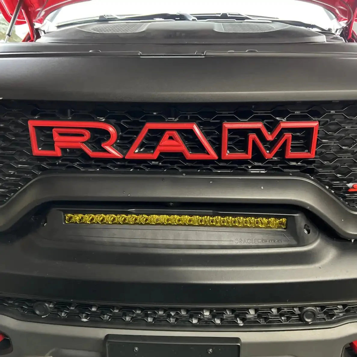 2019-2025 RAM Rebel/TRX/RHO Front Bumper Flush LED Light Bar | 100W 12,000 Lumens by ORACLE Lighting