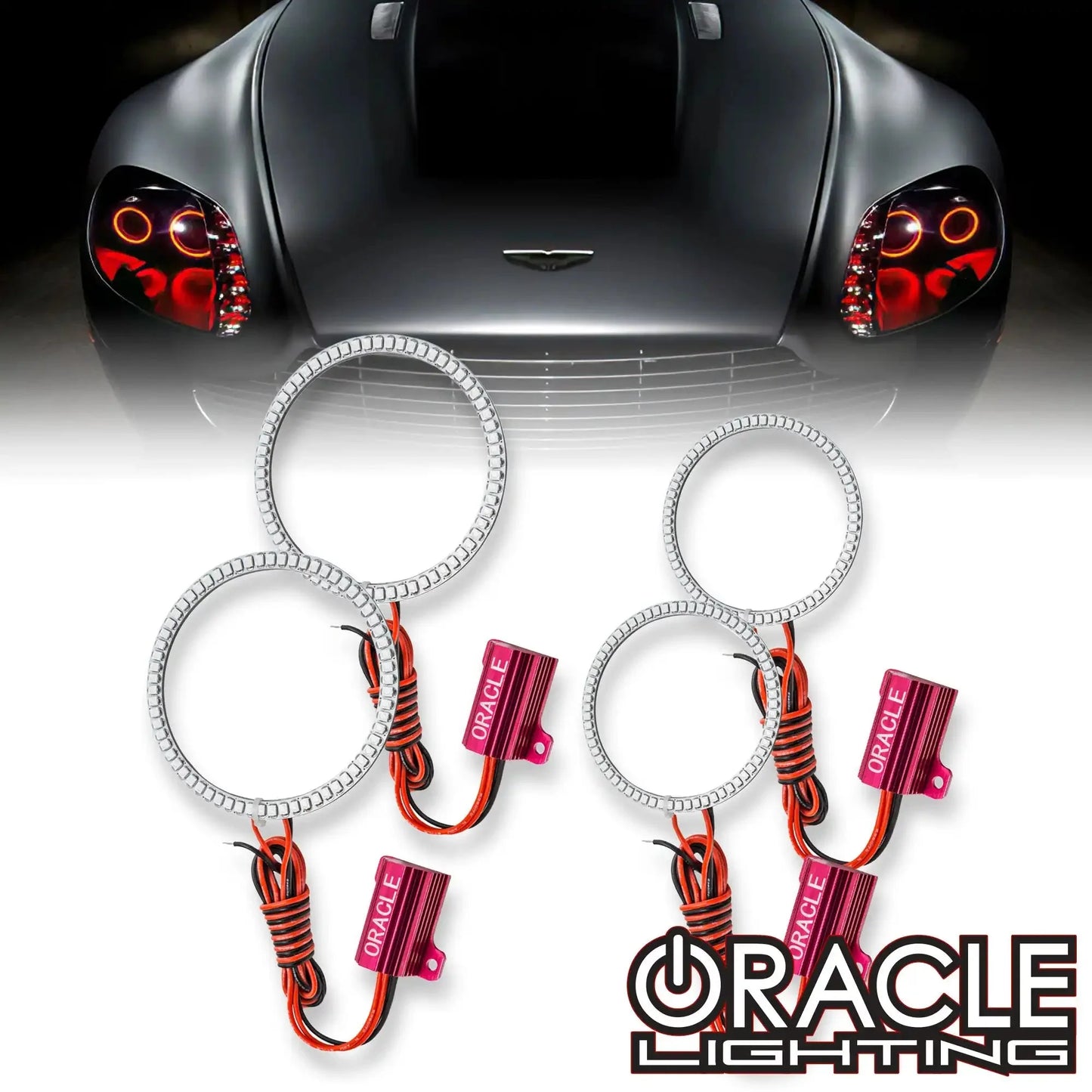 ORACLE Lighting 2007-2012 Aston Martin Vantage LED Headlight Halo Kit by ORACLE Lighting