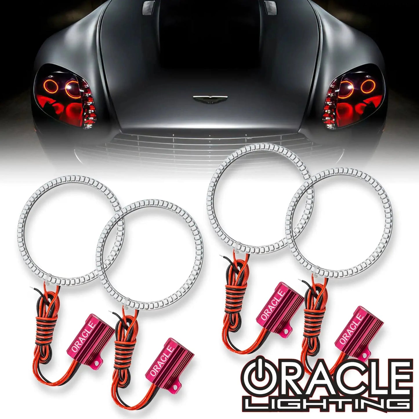 ORACLE Lighting 2005-2010 Aston Martin Vanquish LED Headlight Halo Kit by ORACLE Lighting