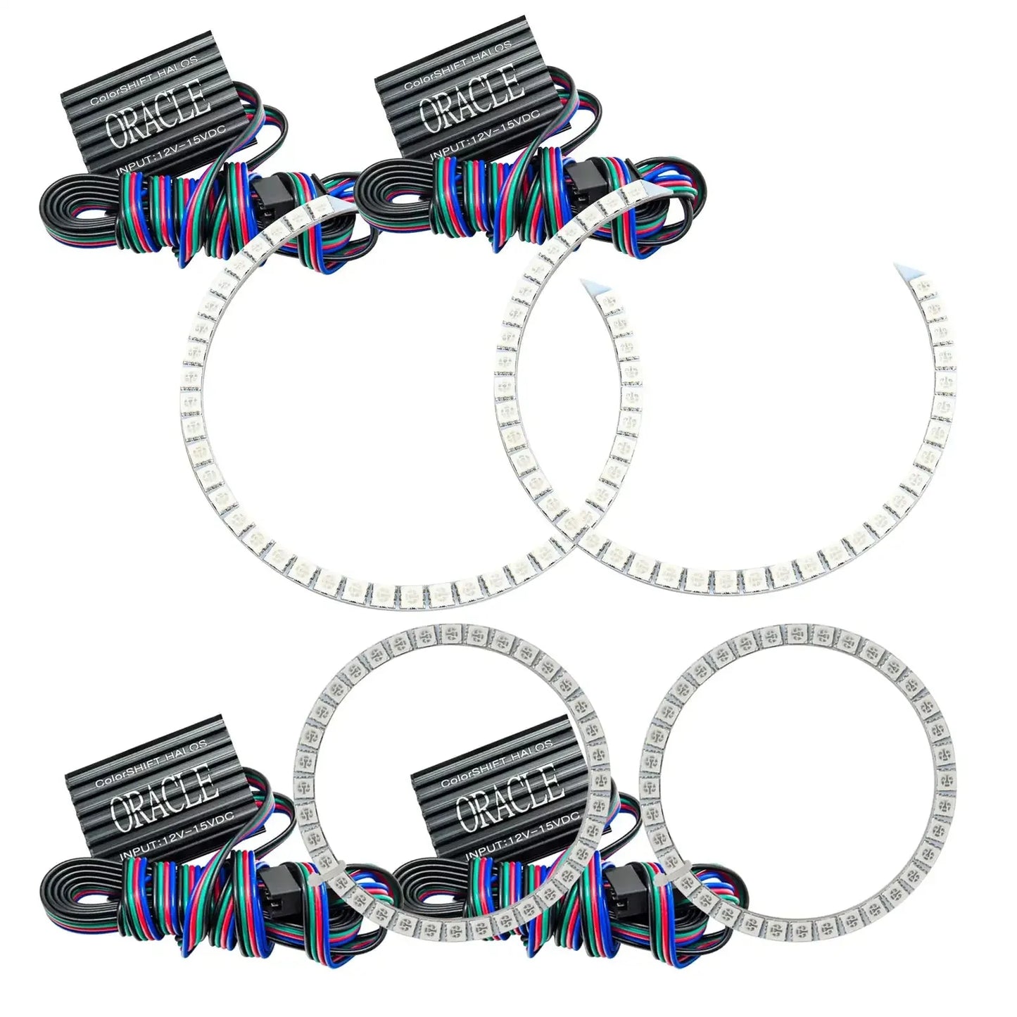 2003-2010 BMW 5 Series ORACLE Headlight Halo Kit-E60 by ORACLE Lighting