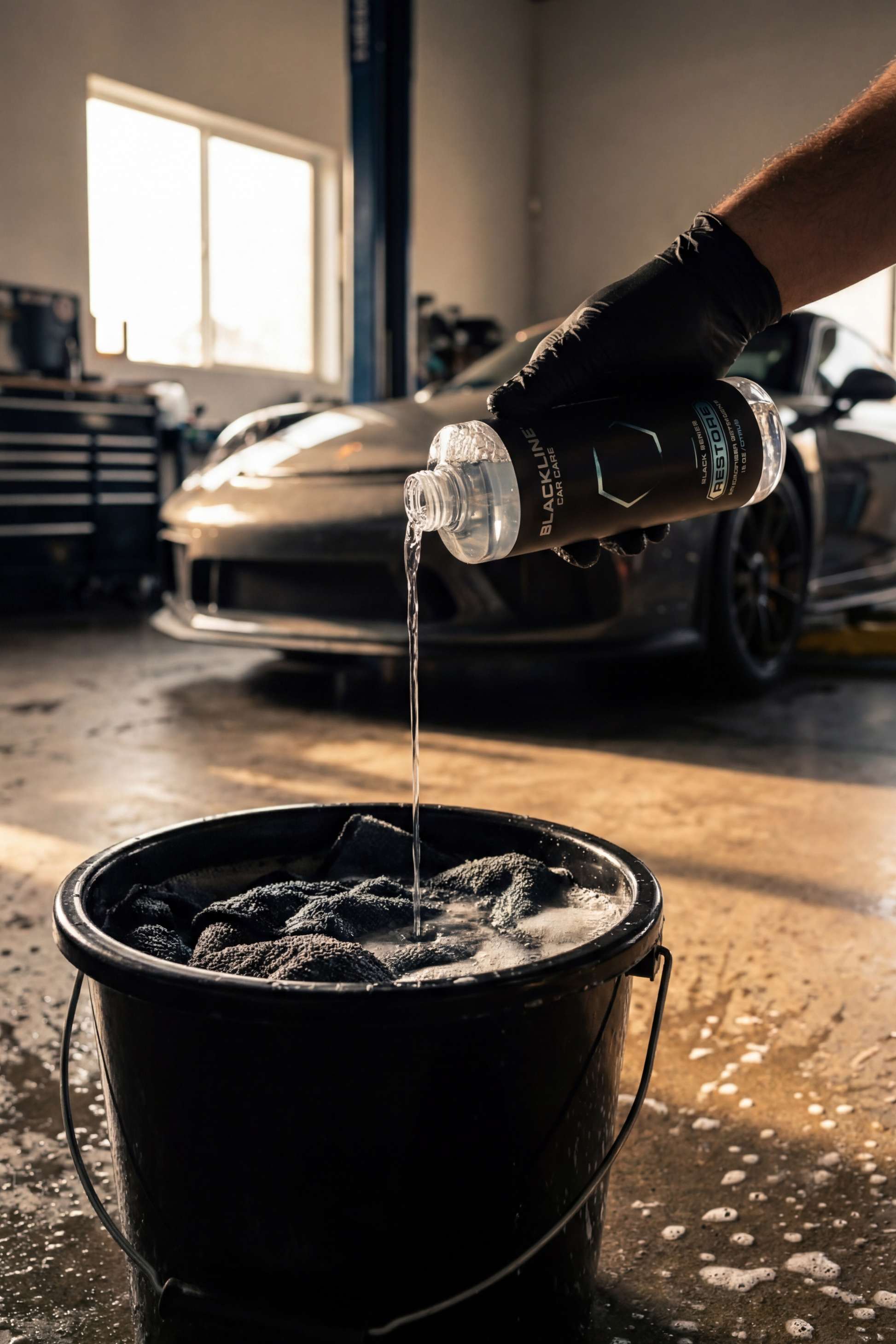 BLACKLINE® RESTORE MICROFIBER DETERGENT by Blackline Car Care