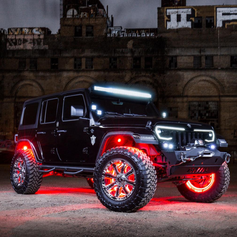 ORACLE Lighting LED Illuminated Wheel Rings - Dynamic ColorSHIFT by ORACLE Lighting