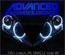 ORACLE Lighting 2006-2008 Lexus IS250 LED Headlight Halo Kit by ORACLE Lighting