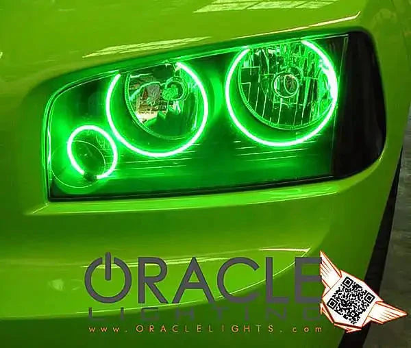 ORACLE Lighting 2005-2010 Dodge Charger LED Headlight Halo Kit by ORACLE Lighting