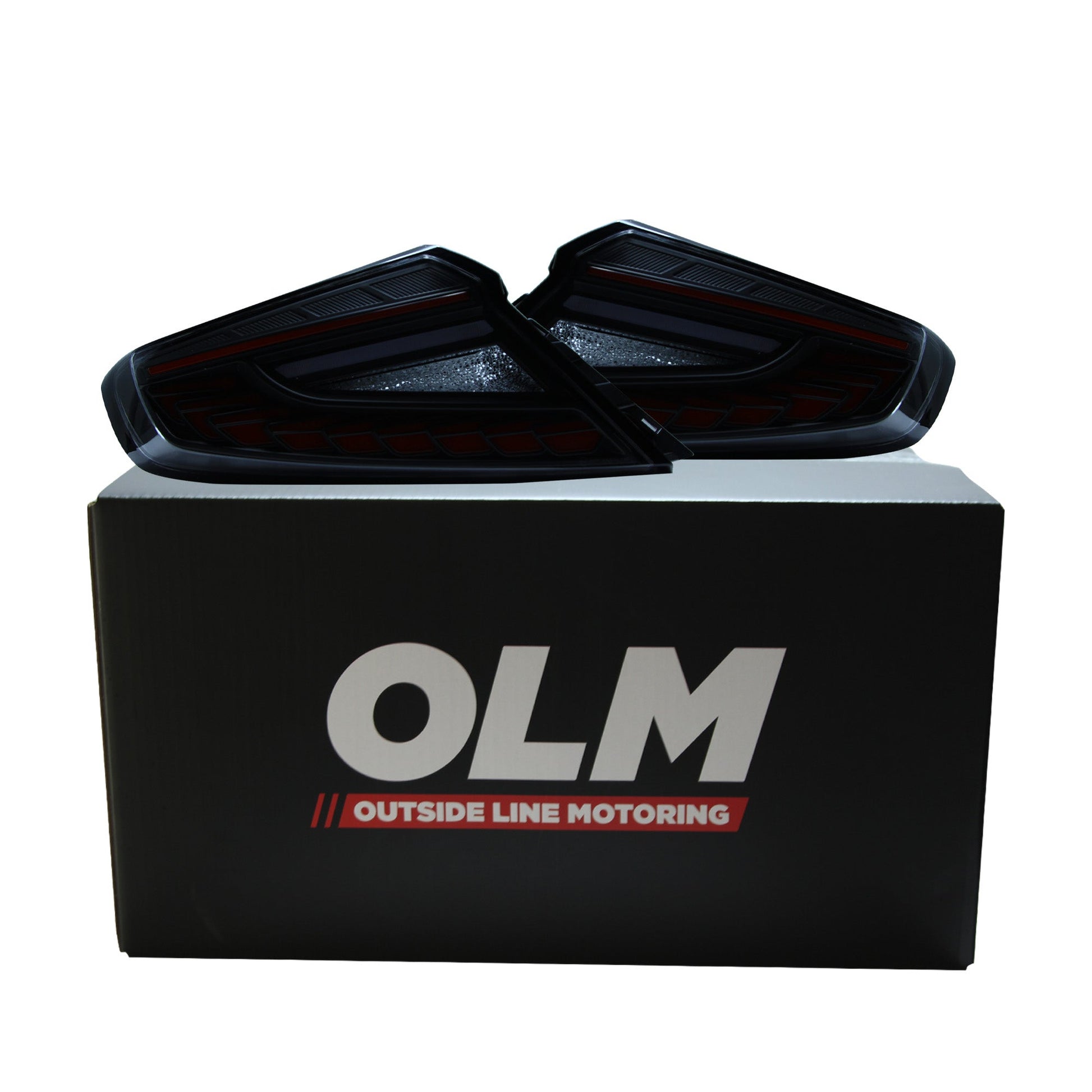 OLM Phantom-Spec LED Taillights (Smoke Lens Red Optic) - 2022+ WRX by OLM