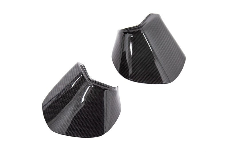 OLM LE Dry Carbon Fiber Lower Mirror Mount Cover - 2015-2021 Subaru WRX / STI / 2015-2017 Crosstrek by OLM