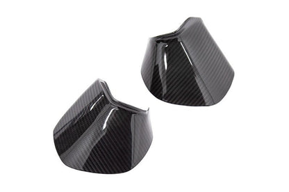OLM LE Dry Carbon Fiber Lower Mirror Mount Cover - 2015-2021 Subaru WRX / STI / 2015-2017 Crosstrek by OLM