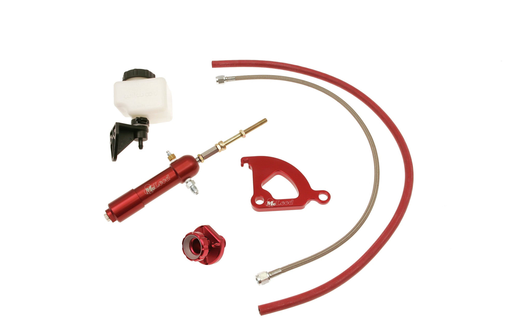 Hydraulic Conversion Kit 1979-2004 Mustang.No Bearing: AN-4 Fitting by McLeod