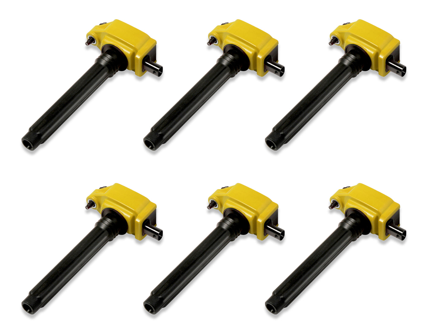 Jeep/Ram/Dodge 6 piece Yellow Ignition Coil kit by Superchips