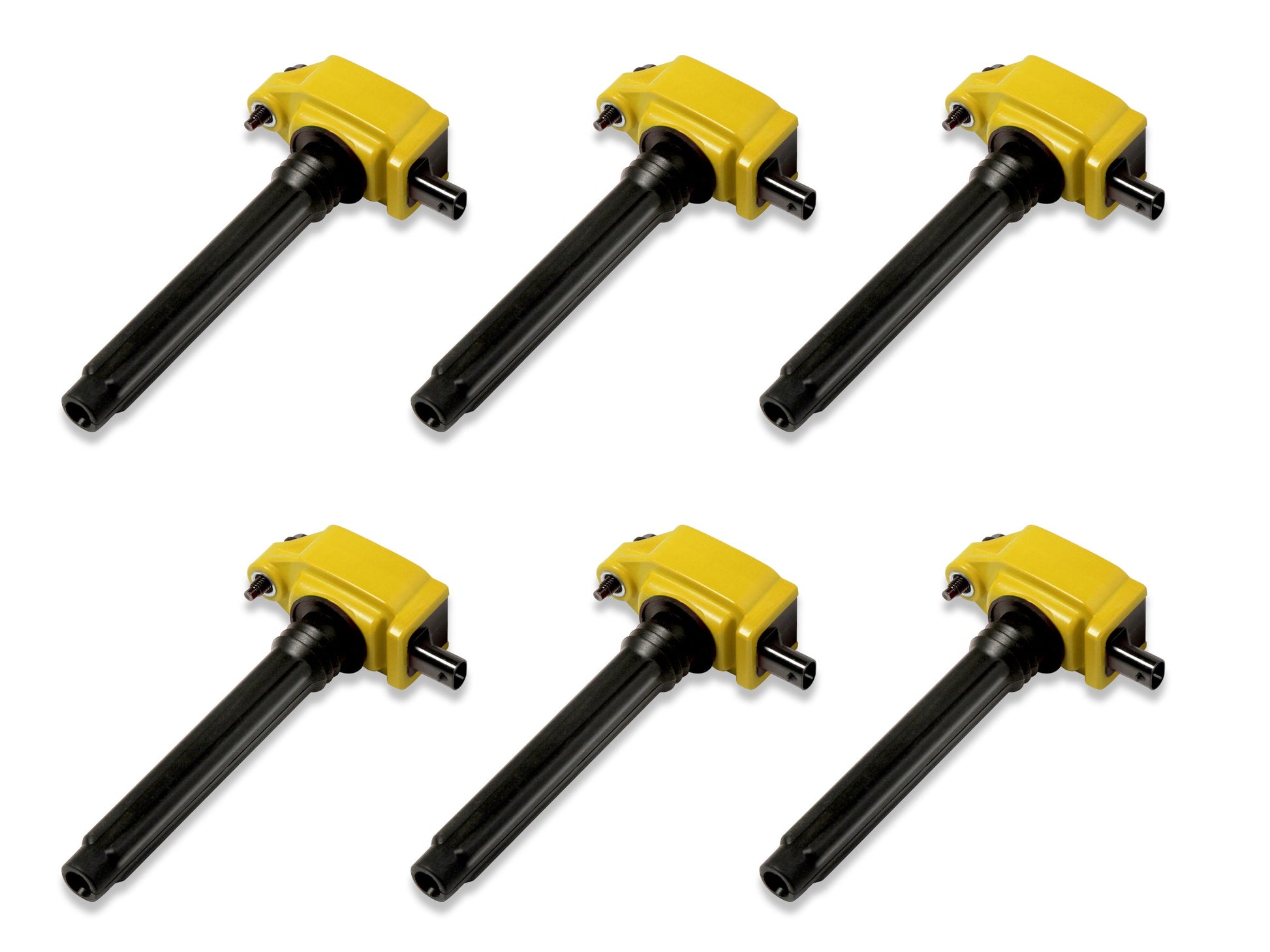 Jeep/Ram/Dodge 6 piece Yellow Ignition Coil kit by Superchips