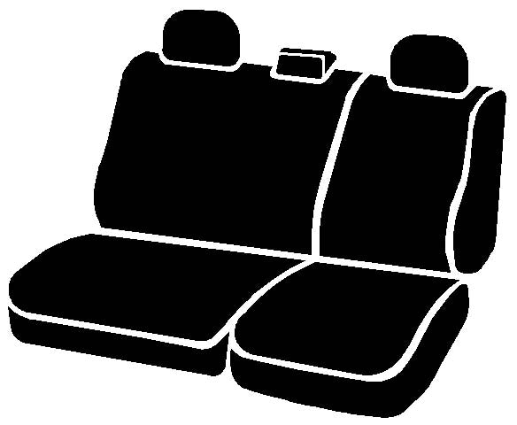 OE30 Series - Oe Tweed Custom Fit Rear Seat Cover- Charcoal by FIA
