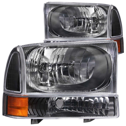 Crystal Headlight Set by ANZO USA