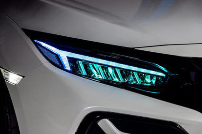 OLM Gamma Series RGB Headlights - 2016-2021 Honda Civic by MYX Automotive