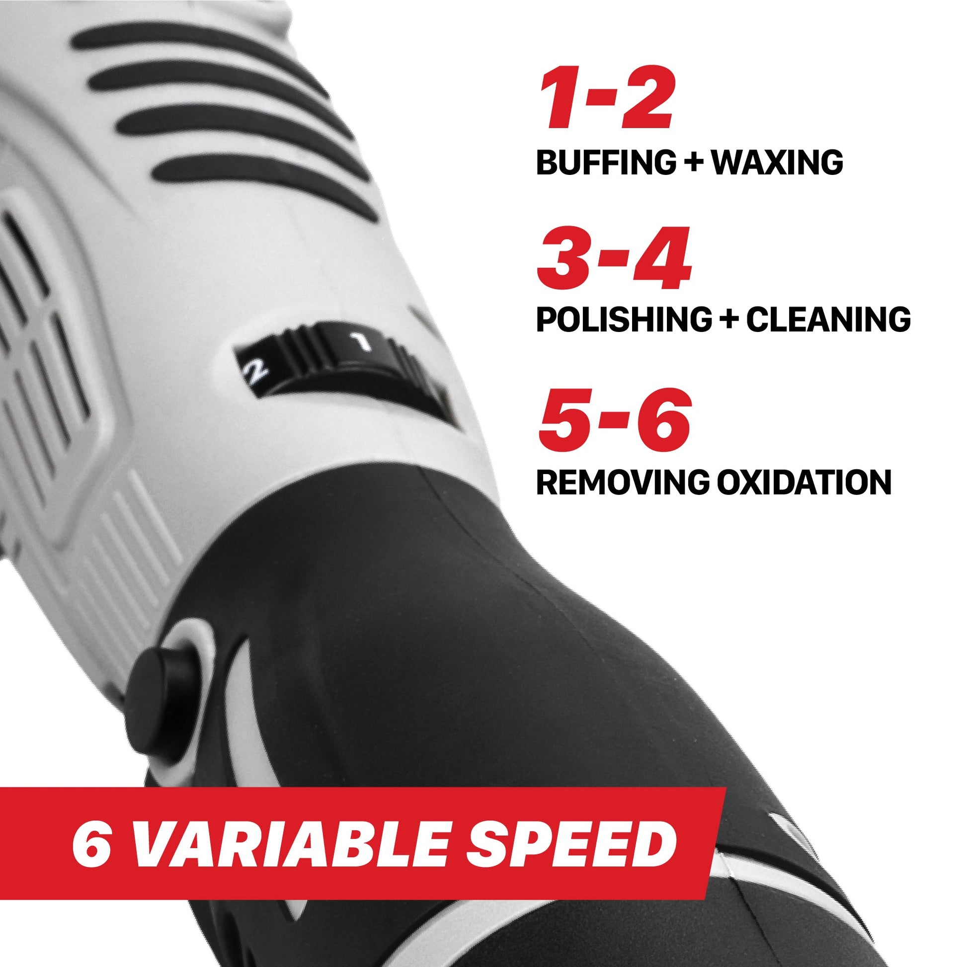 Cordless Dual Action Polisher | M0312 V2 - Cordless Hybrid Rotary & DA by MaxshineUSA