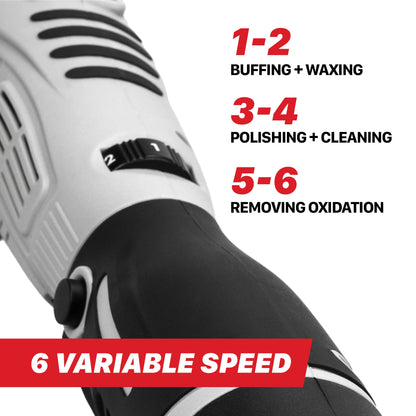 Cordless Dual Action Polisher | M0312 V2 - Cordless Hybrid Rotary & DA by MaxshineUSA