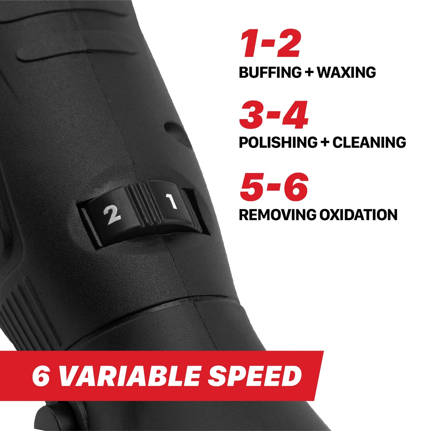 Cordless Dual Action Polisher | M0312 V2 - Cordless Hybrid Rotary & DA by MaxshineUSA