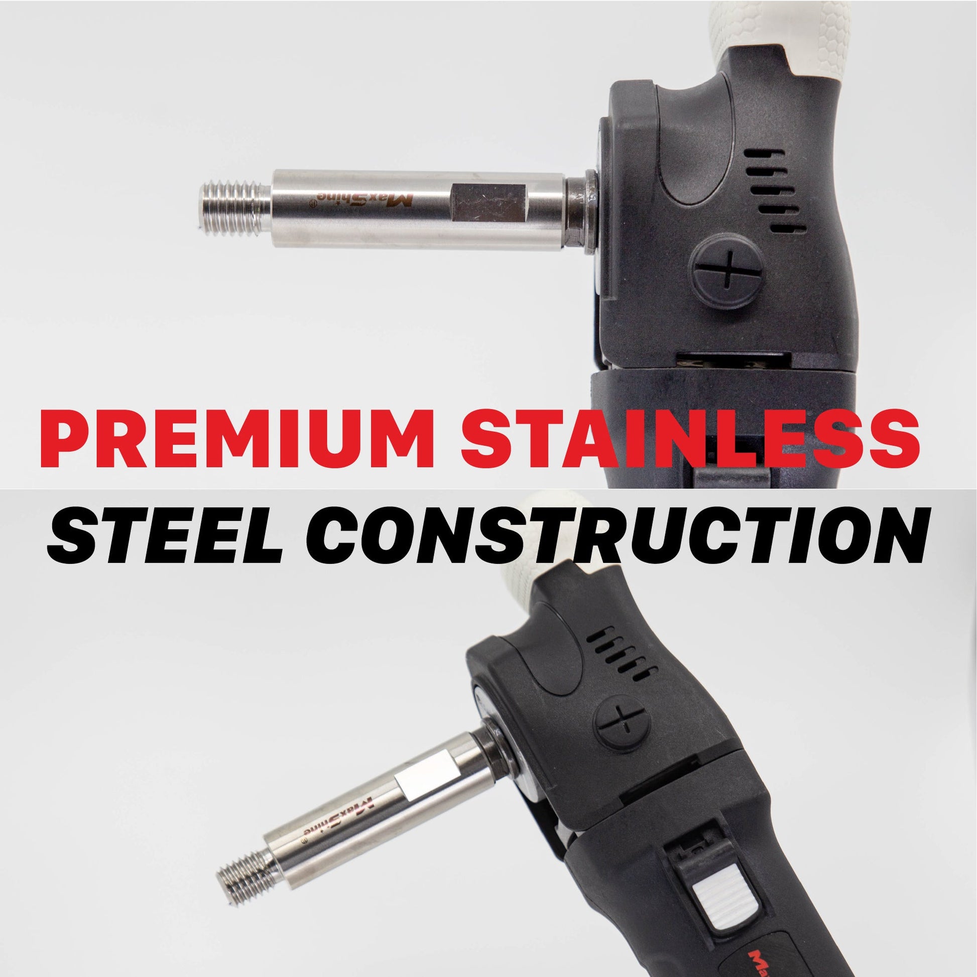 Shaft Extension Set for Rotary Polishers by MaxshineUSA