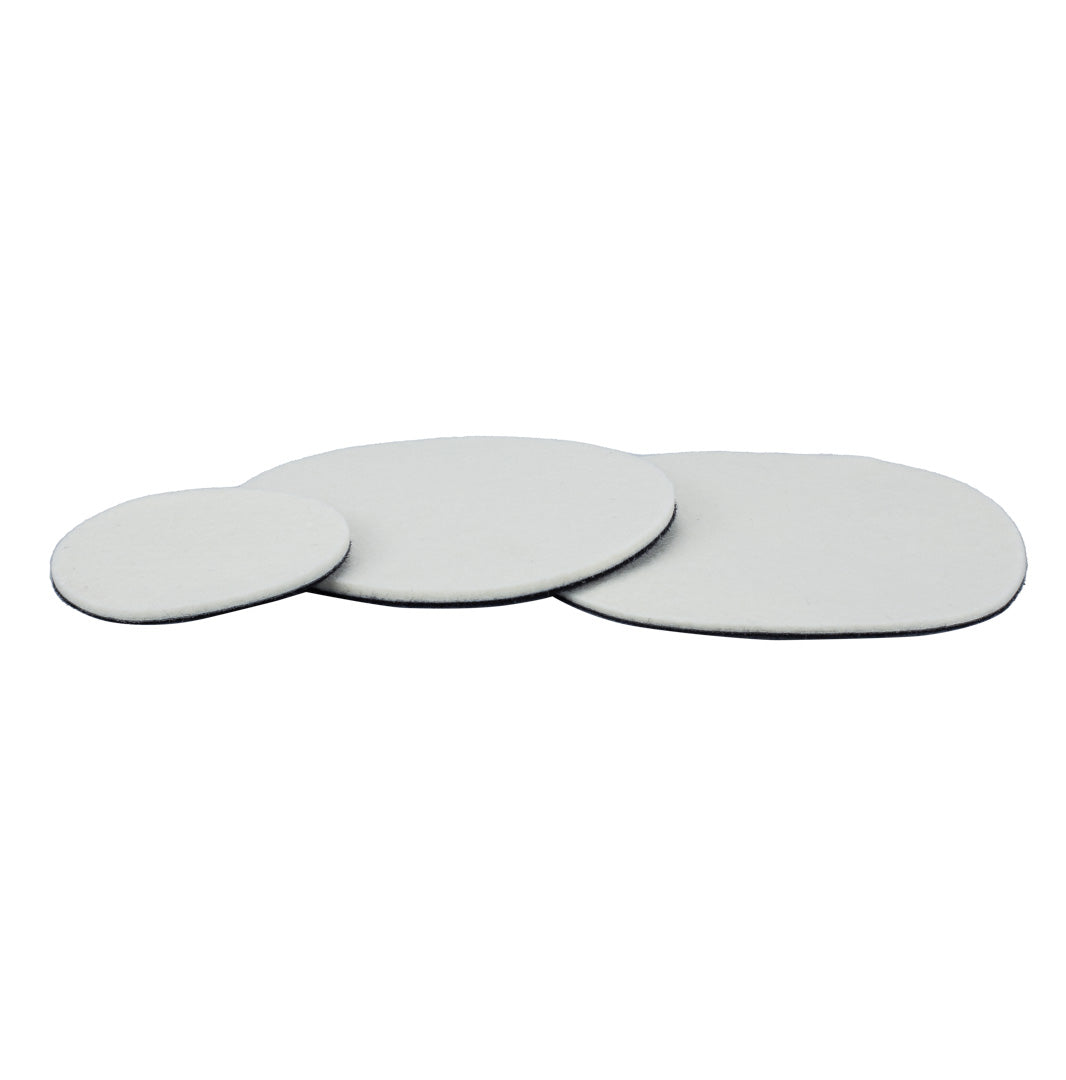 Wool Glass Polishing Pad – 3in, 5in, 6in (2 Pack) by MaxshineUSA