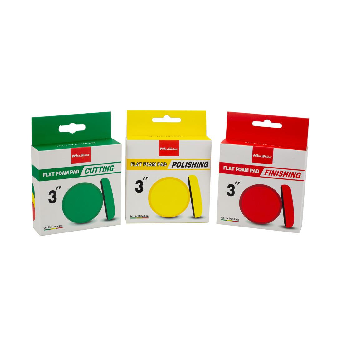 Flat Foam Pads - 3in, 5in, 6in by MaxshineUSA