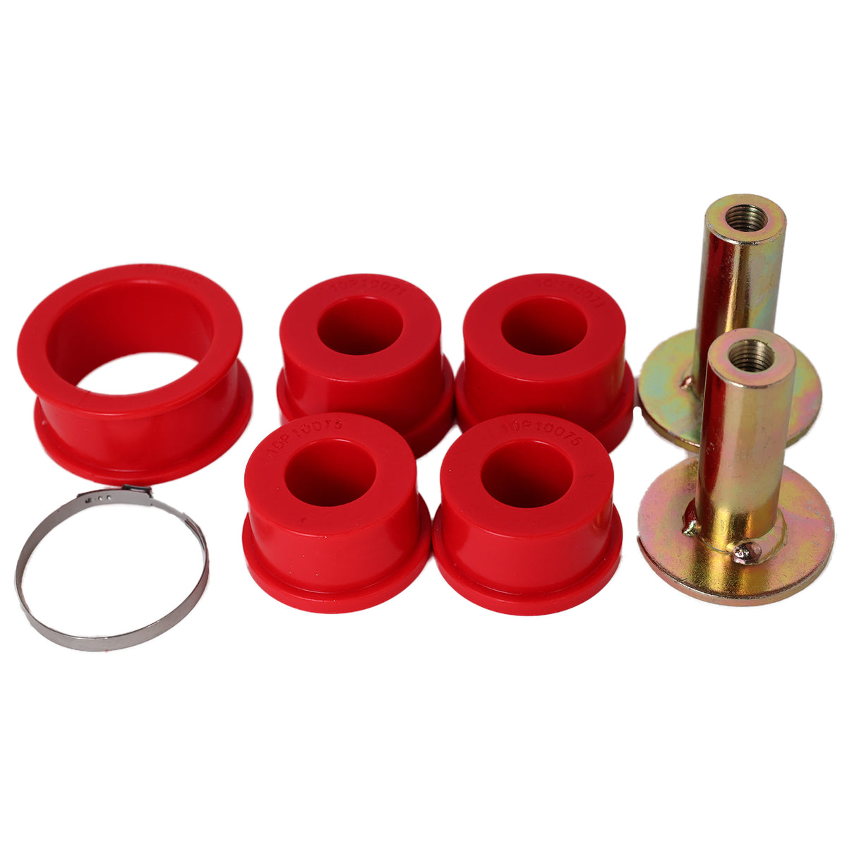 Rack And Pinion Bushing Set; Red; Performance Polyurethane; by Energy Suspension