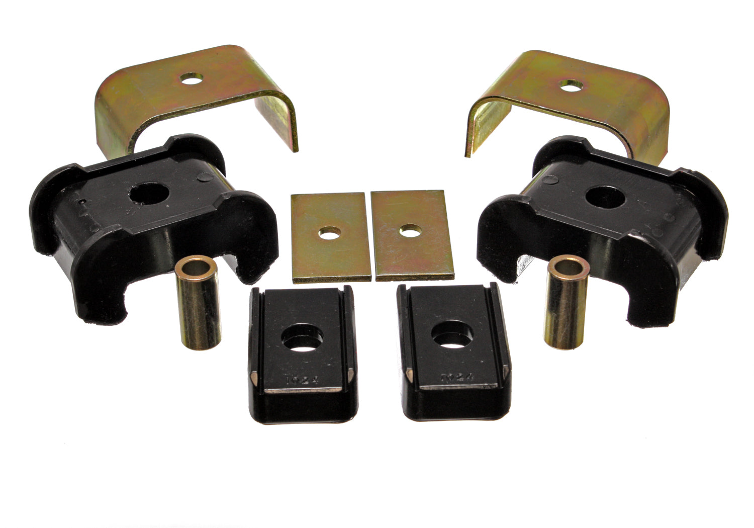 Transmission Mount; Black; Zinc Finish; Performance Polyurethane; by Energy Suspension