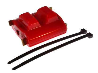 Motor Mount; Red; Zinc; Sold Individually; Performance Polyurethane; by Energy Suspension
