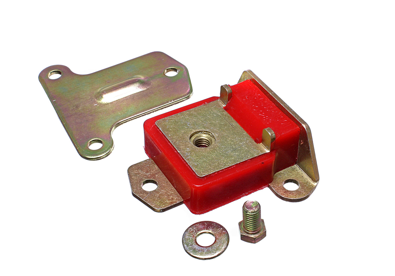 Motor Mount Set; Red; Performance Polyurethane; Sold Individually; by Energy Suspension