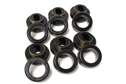 Body Cab Mount Set; Black; Performance Polyurethane; by Energy Suspension