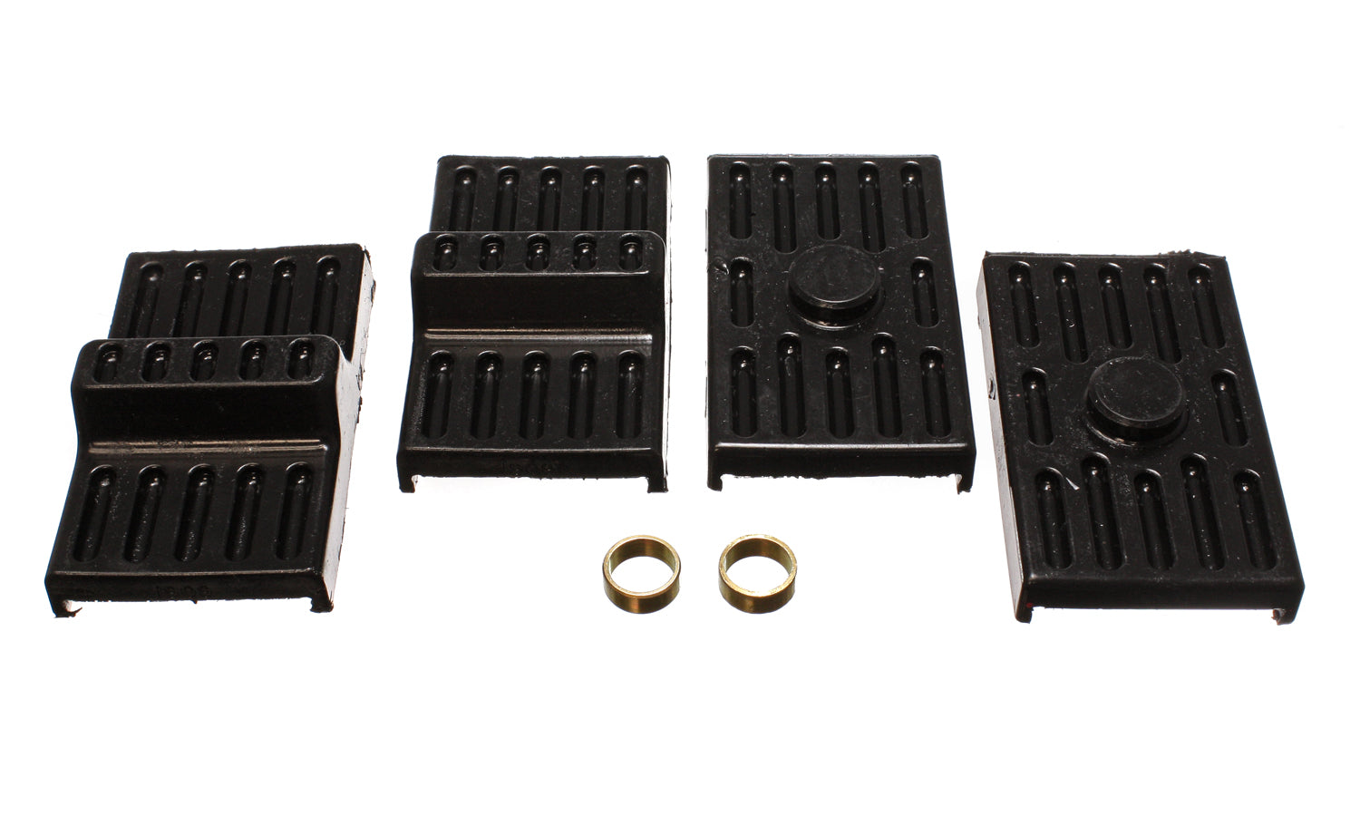 Universal Leaf Spring Pad; Black; Rear; Performance Polyurethane; by Energy Suspension
