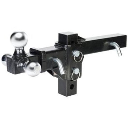 Fits 2" Recvr 2000-10000-14000 Gross Chr 1-7/8" & 2" & 2-5/16" Adjustable Black by Husky Towing