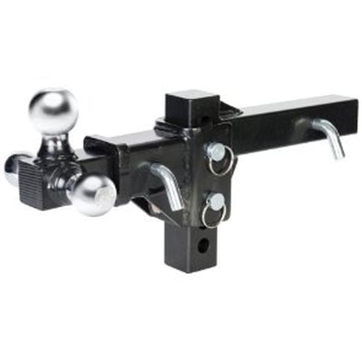 Fits 2" Recvr 2000-10000-14000 Gross Chr 1-7/8" & 2" & 2-5/16" Adjustable Black by Husky Towing