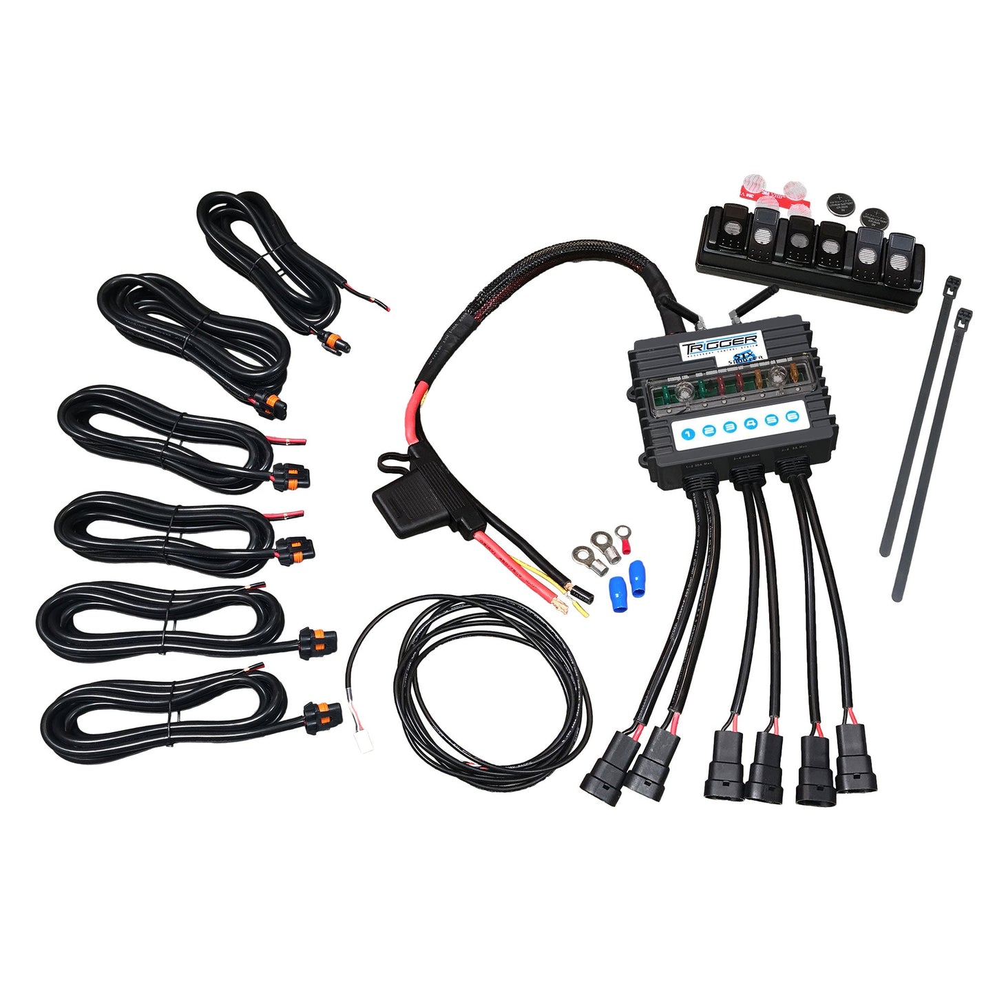 TRIGGER 6 SHOOTER Controller Jeep JK Combo Kit by ORACLE Lighting