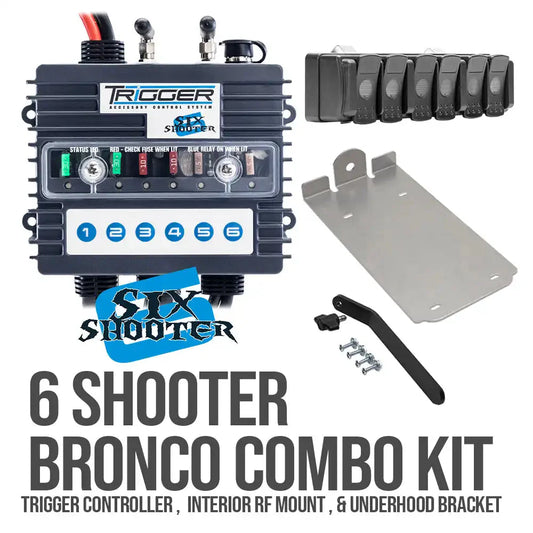 TRIGGER 6 SHOOTER Controller Ford Bronco 2021+ Combo Kit by ORACLE Lighting