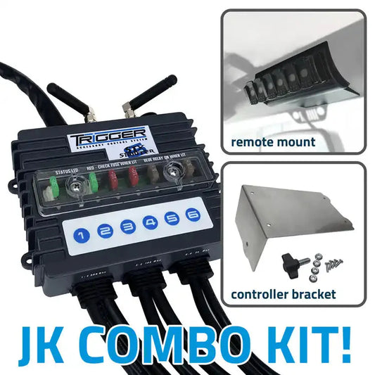 TRIGGER 6 SHOOTER Controller Jeep JK Combo Kit by ORACLE Lighting