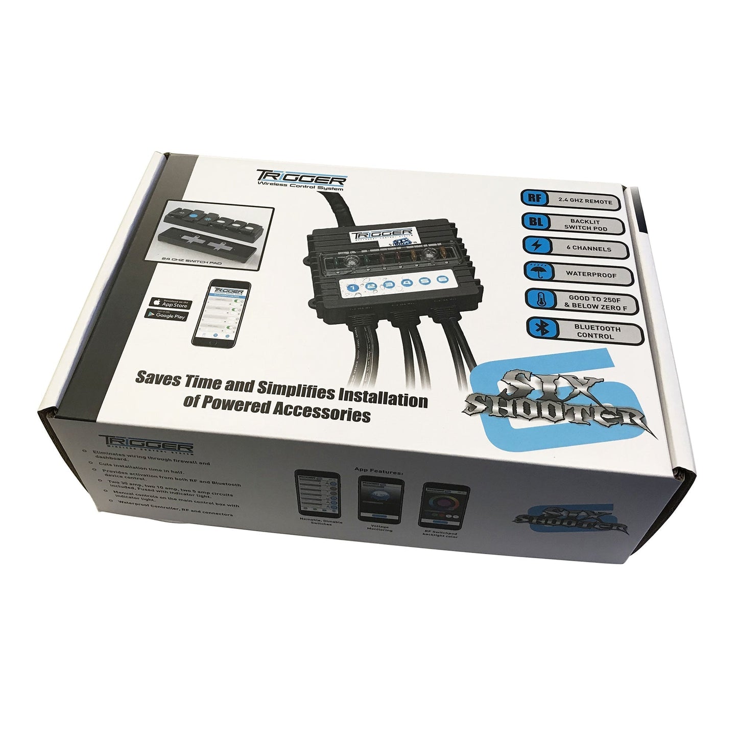 TRIGGER 6 SHOOTER Controller Jeep JK Combo Kit by ORACLE Lighting