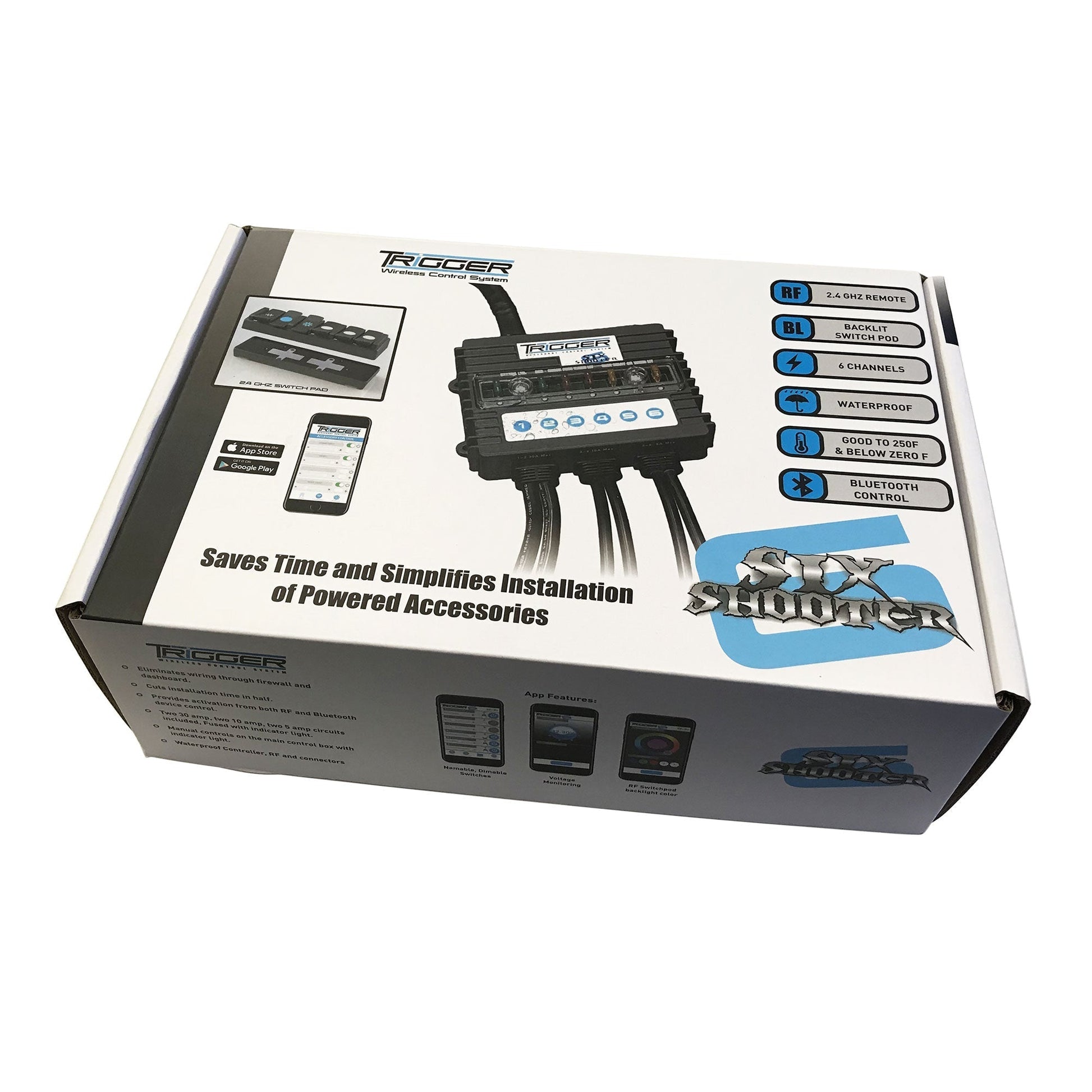 TRIGGER 6 SHOOTER Controller Jeep JK Combo Kit by ORACLE Lighting