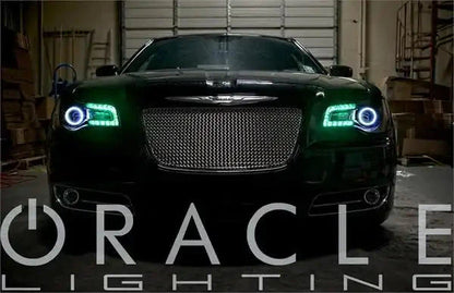 ORACLE Lighting 2011-2019 Chrysler 300C ColorSHIFT DRL Upgrade w/Halo Kit by ORACLE Lighting