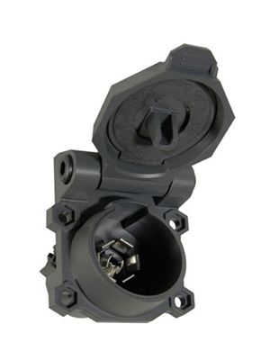 Vehicle End 7 Way Round Without Lead Wire by Husky Towing