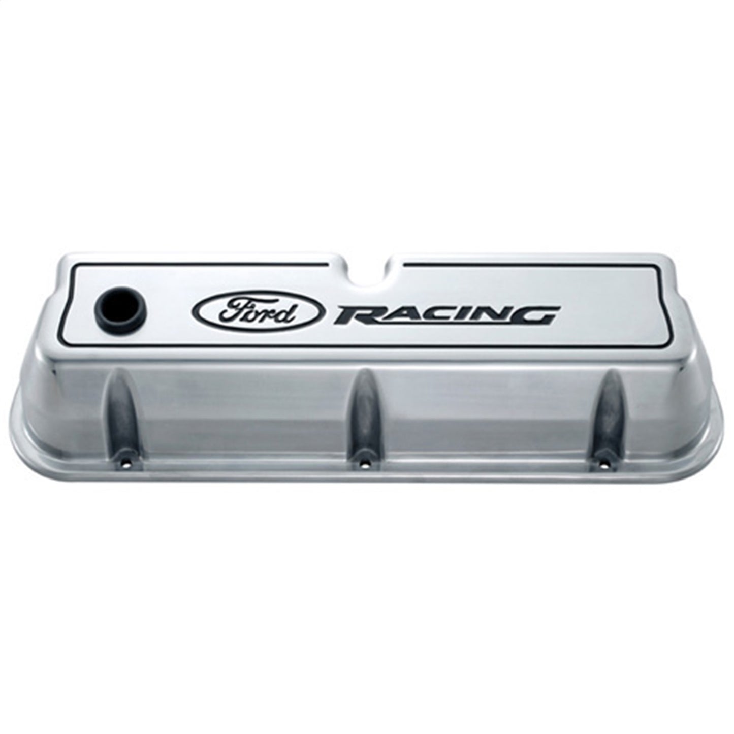 Ford Racing Logo Die-Cast Valve Covers Polished by Ford Performance Parts