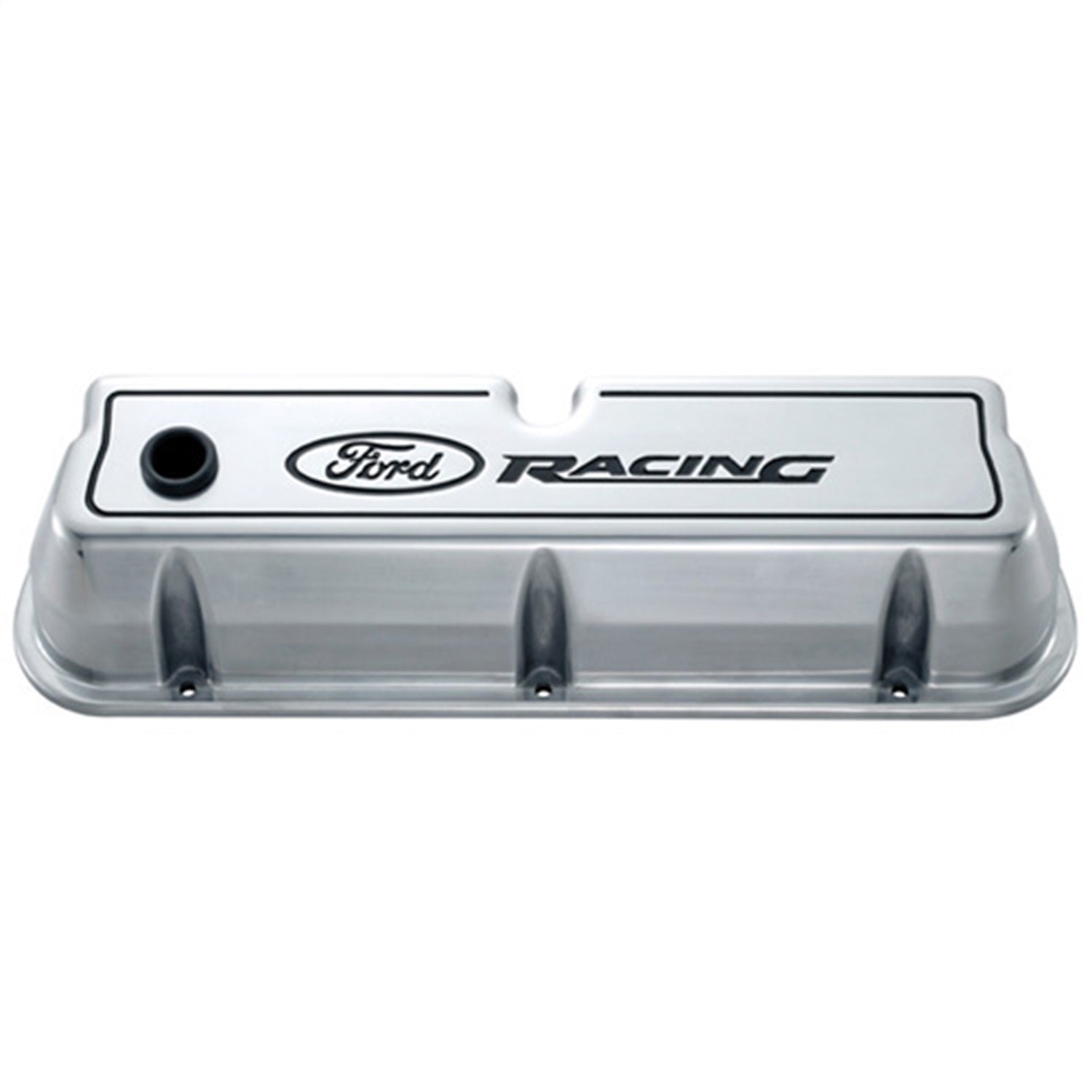 Ford Racing Logo Die-Cast Valve Covers Polished by Ford Performance Parts