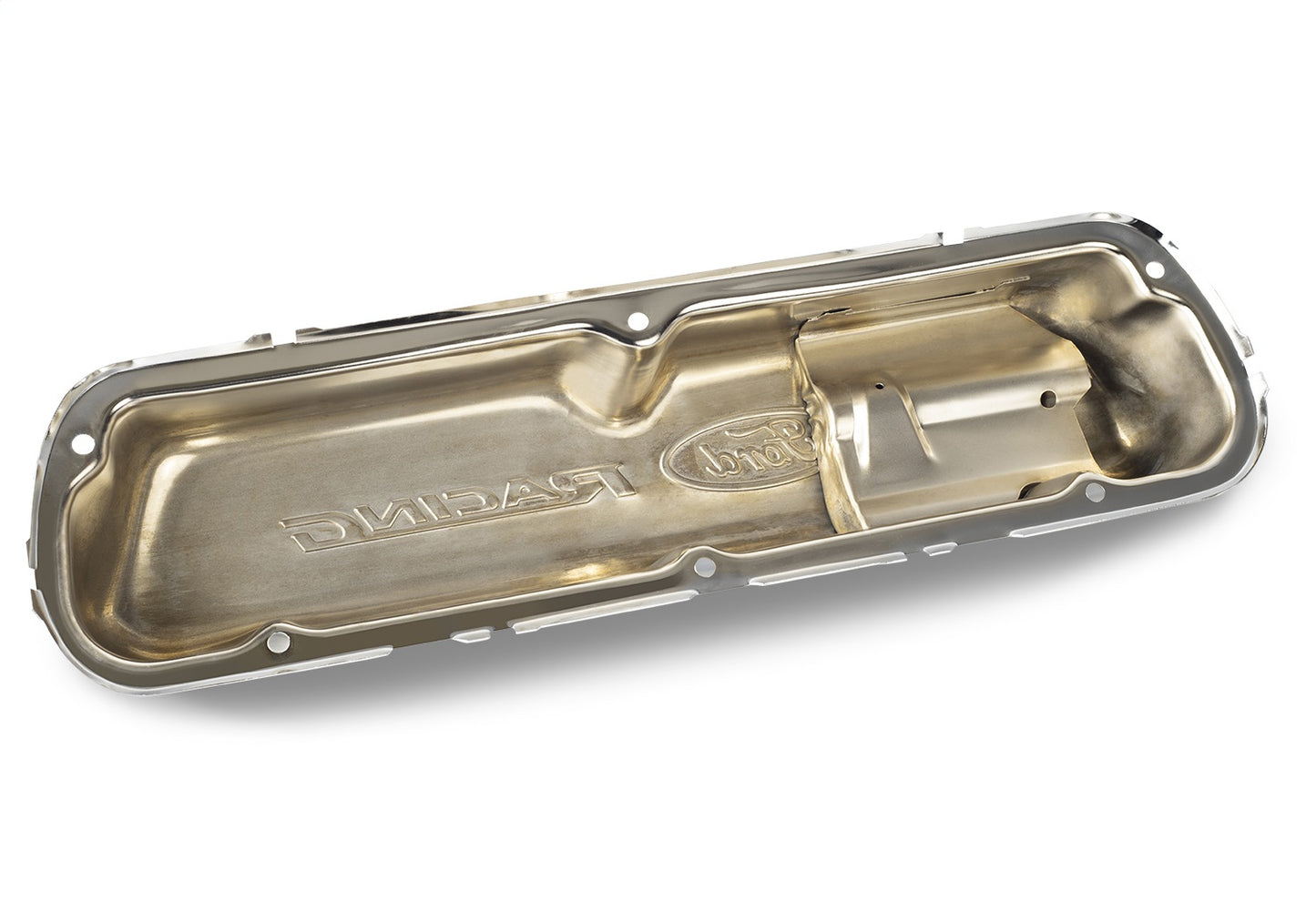 Ford Racing Logo Die-Cast Valve Covers Polished by Ford Performance Parts