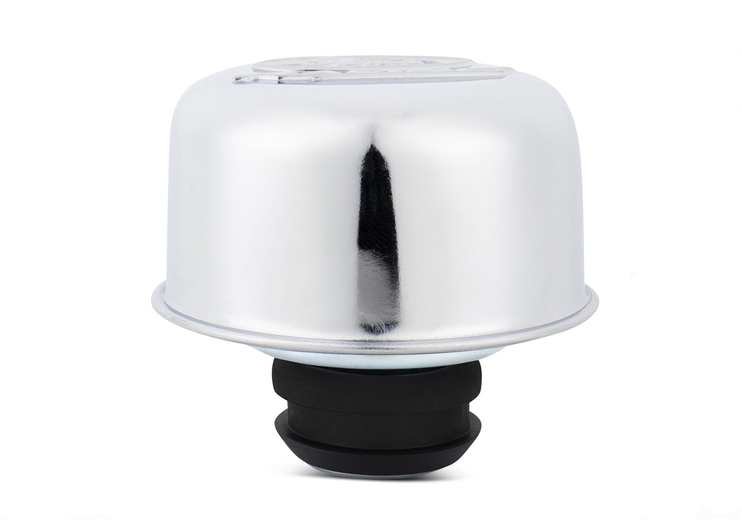 Ford Racing Logo Air Breather Cap: Push-In Type Chrome by Ford Performance Parts