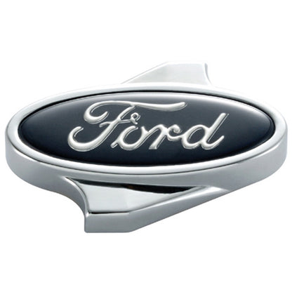 Chrome Air Cleaner Nut: Ford Logo by Ford Performance Parts